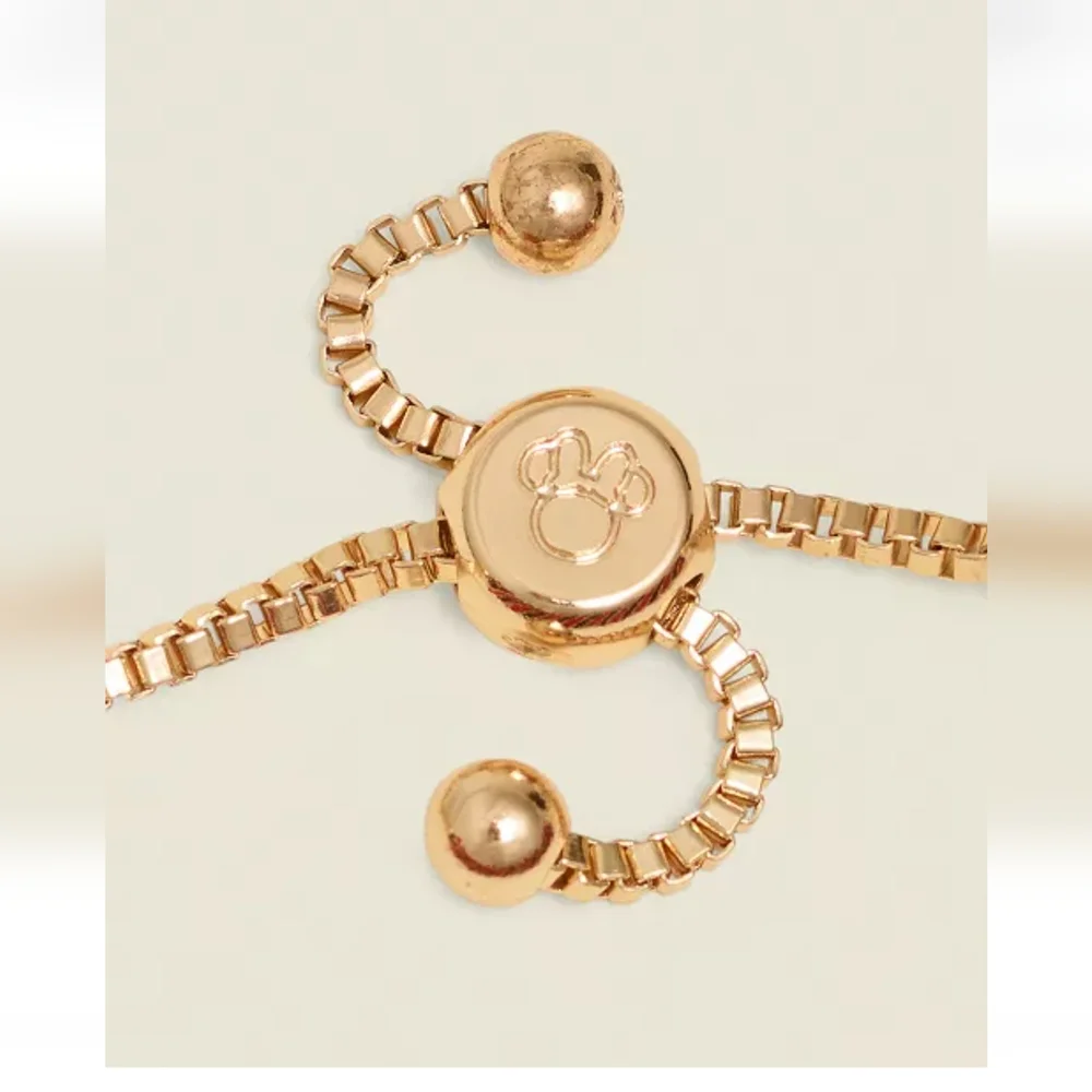 Disney - Minnie Mouse- Woven Friendship Bracelet- Pull Tie Closure - Picture 2 of 3